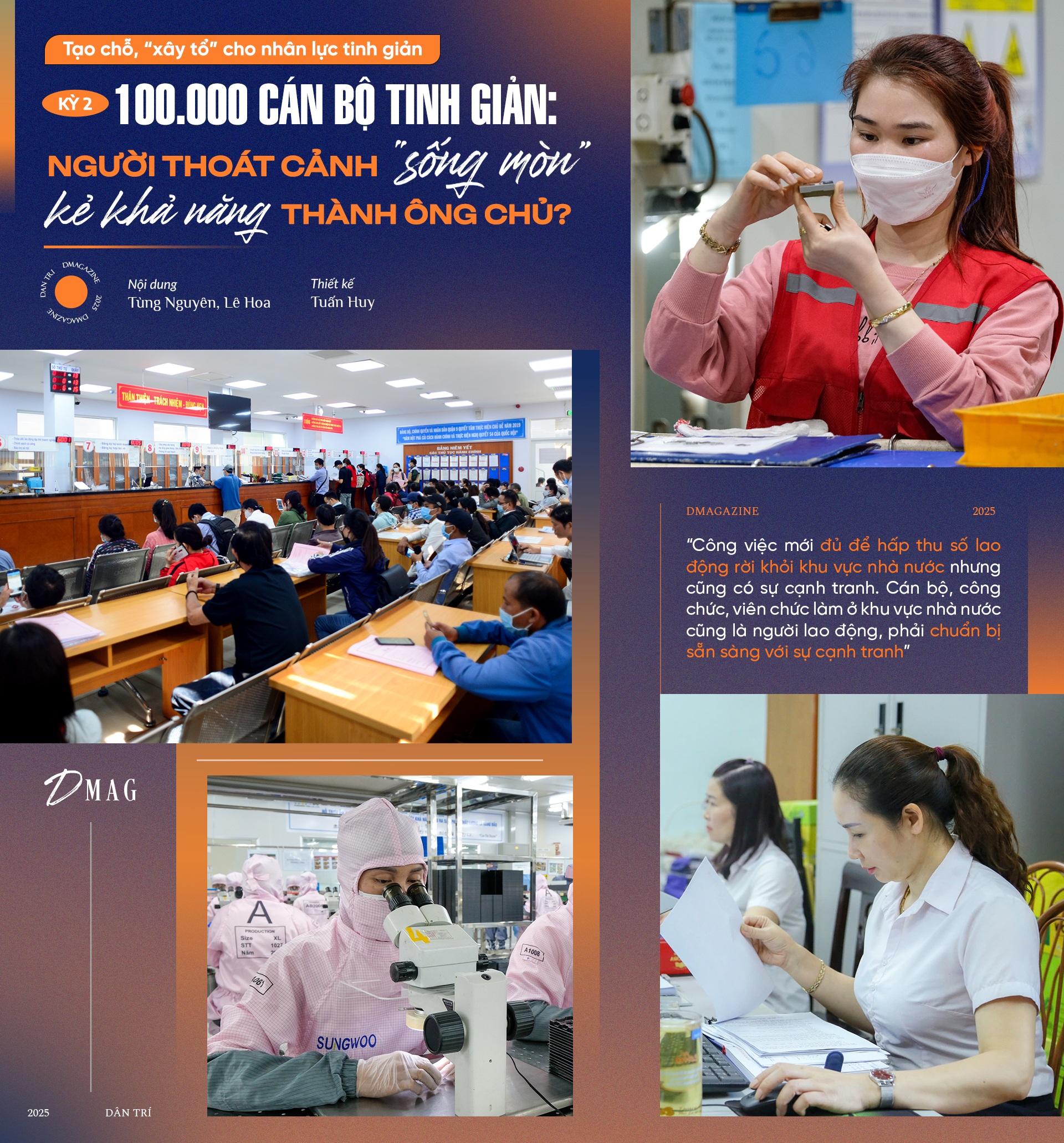 100.000 cán bộ tinh giản: Người thoát cảnh "sống mòn", kẻ sẽ thành ông chủ?