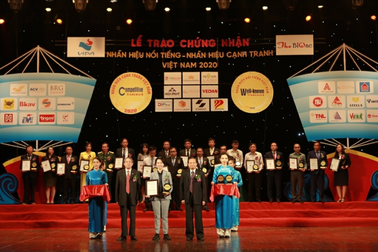 Xi măng Vicem Hải Phòng nỗ lực bứt phá với giải thưởng “Top 50 nhãn hiệu nổi tiếng Việt Nam 2020”