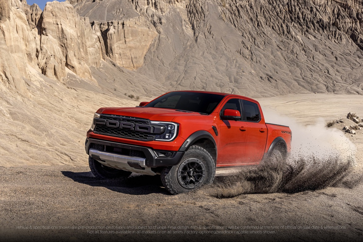 Ford Ranger Raptor thế hệ mới ra mắt, có bản V6 tăng áp kép - 1 Ford Ranger Raptor thế hệ mới ra mắt, có bản V6 tăng áp kép - 1