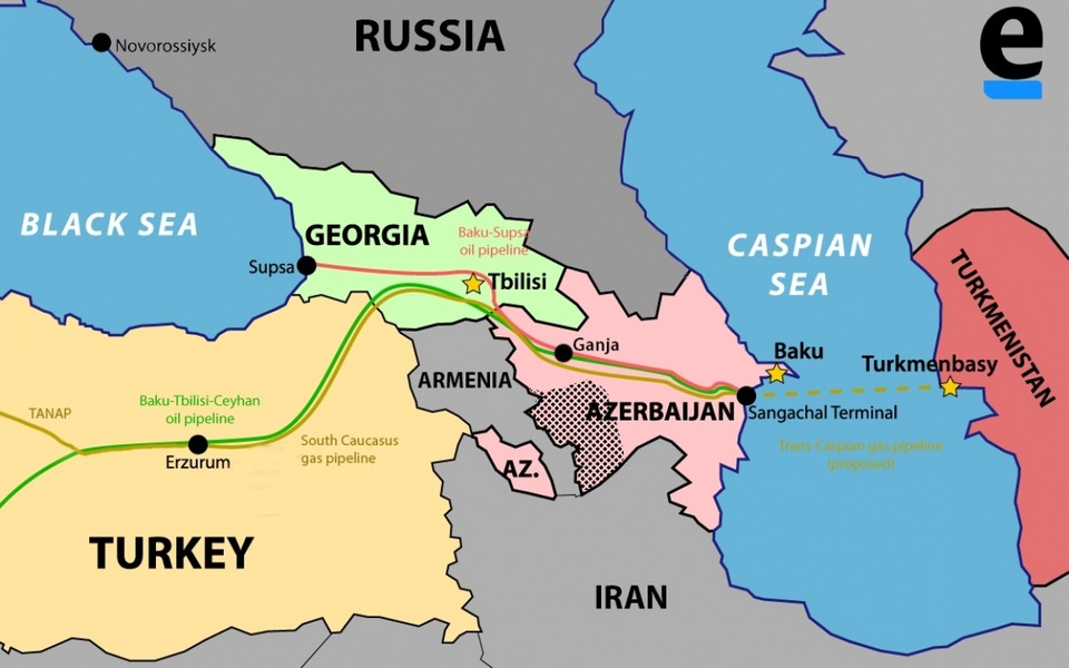 Xung đột Azerbaijan-Armenia đe dọa hành lang năng lượng của chính Thổ Nhĩ Kỳ - 1 Xung đột Azerbaijan-Armenia đe dọa hành lang năng lượng của chính Thổ Nhĩ Kỳ - 1