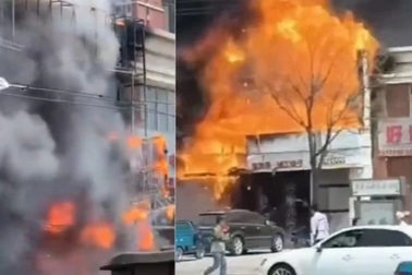 Cháy nhà hàng ở Trung Quốc, 22 người chết