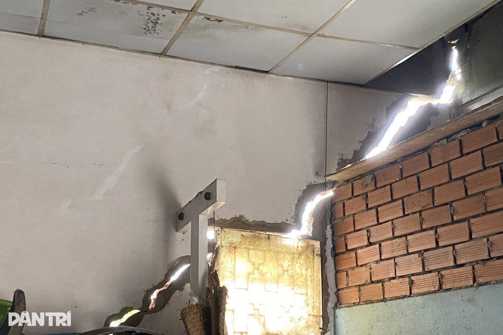 Chủ công trình gây nứt toác nhà dân ở TPHCM lên tiếng - 2 Chủ công trình gây nứt toác nhà dân ở TPHCM lên tiếng - 2