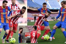 Nỗ lực của Messi không thể giúp Barcelona đánh bại Atletico