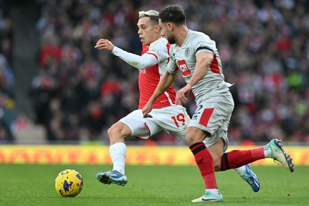 Arsenal thắng 5 sao trước đội bét bảng Sheffield Utd - 2 Arsenal thắng 5 sao trước đội bét bảng Sheffield Utd - 2