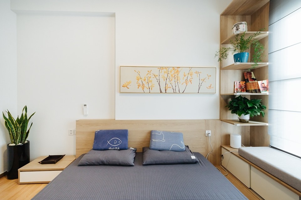 Căn hộ 50m2 trong khu đô xanh “đẹp hút hồn” của cặp vợ chồng trẻ Hà Nội - 9 Căn hộ 50m2 trong khu đô xanh “đẹp hút hồn” của cặp vợ chồng trẻ Hà Nội - 9