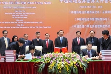Đàm phán cấp chính phủ về biên giới Việt-Trung 