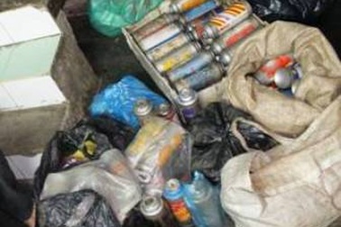 Phát hiện điểm sang chiết gas trái phép giữa khu dân cư