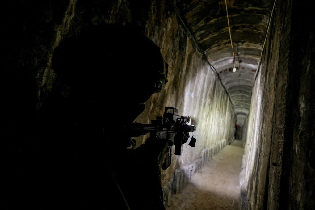 Israel tuyên bố bơm nước vào mê cung hầm ngầm của Hamas - 1 Israel tuyên bố bơm nước vào mê cung hầm ngầm của Hamas - 1