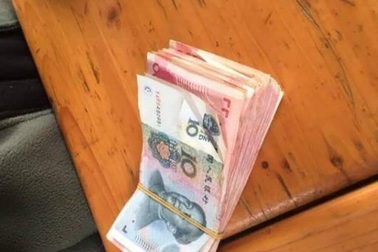 Khách Trung Quốc ném gần 35 triệu đồng tiền giấy vào chuồng cho hươu ăn