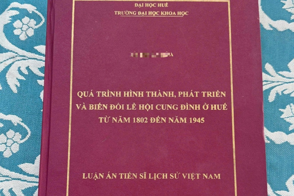 Đã báo cáo Bộ GDĐT kết quả đánh giá lại luận án tiến sĩ bị tố đạo văn - 1 Đã báo cáo Bộ GDĐT kết quả đánh giá lại luận án tiến sĩ bị tố đạo văn - 1