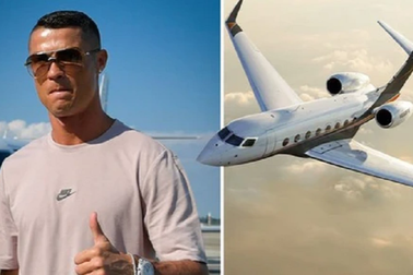 Choáng với chiếc máy bay mới tậu của C.Ronaldo, trị giá 1400 tỷ đồng