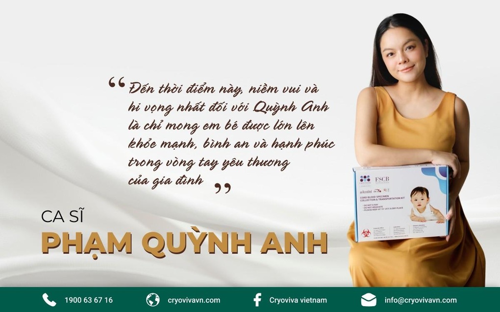 Phạm Quỳnh Anh lưu trữ tế bào gốc cho con - hành trình làm mẹ thêm trọn vẹn - 1 Phạm Quỳnh Anh lưu trữ tế bào gốc cho con - hành trình làm mẹ thêm trọn vẹn - 1