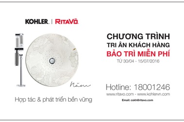KOHLER - RITAVÕ kỷ niệm 10 năm hợp tác và phát triển bền vững