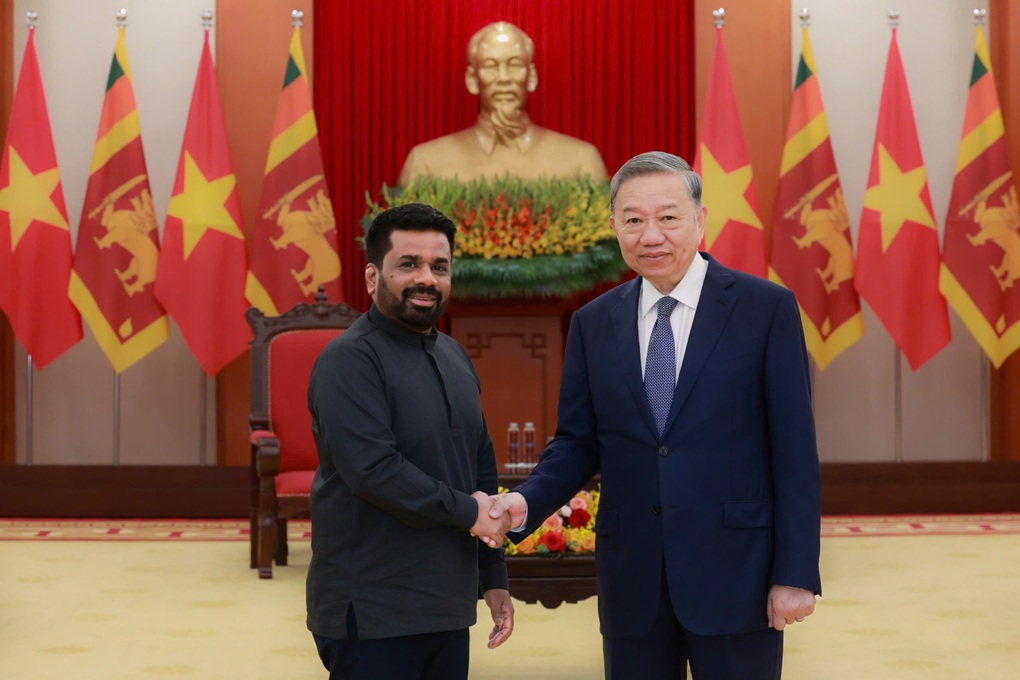 Tổng Bí thư Tô Lâm tiếp Tổng thống Sri Lanka - 1 Tổng Bí thư Tô Lâm tiếp Tổng thống Sri Lanka - 1
