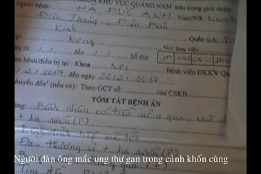 Bà Võ Thị Mai chia sẻ với PV về hoàn cảnh của mình