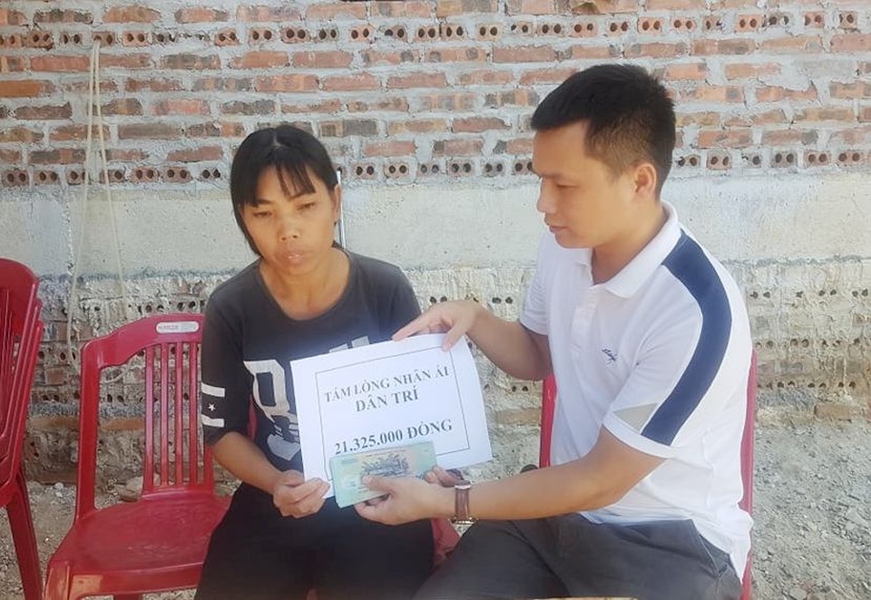 Bạn đọc Dân trí tiếp tục giúp đỡ người mẹ có con trai quên mình cứu bạn - 1 Bạn đọc Dân trí tiếp tục giúp đỡ người mẹ có con trai quên mình cứu bạn - 1