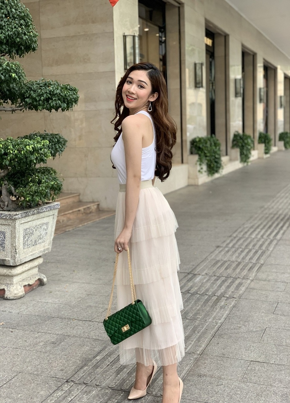 Nữ sinh 18 tuổi xinh đẹp là hoa khôi, MC đài truyền hình quốc gia - 5 Nữ sinh 18 tuổi xinh đẹp là hoa khôi, MC đài truyền hình quốc gia - 5