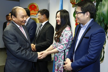 Thủ tướng tiếp một số doanh nhân, trí thức gốc Việt tại Hoa Kỳ