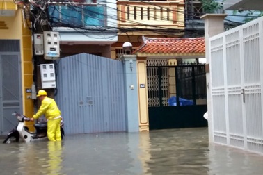 Tổ dân phố 44, phường Yên Hòa (Cầu Giấy, Hà Nội): Sống chung với ngập lụt đến bao giờ?