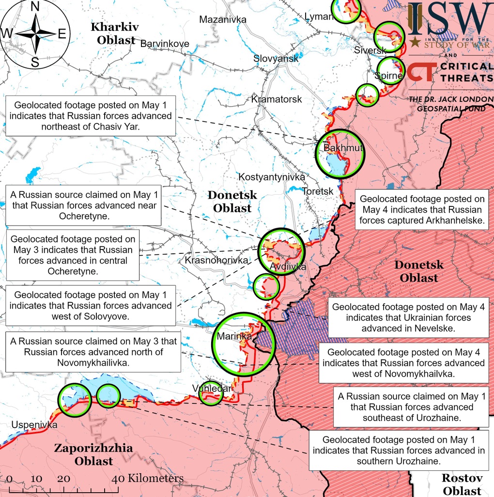 ISW: Ukraine nên nắm thế chủ động trên chiến trường càng sớm càng tốt - 2