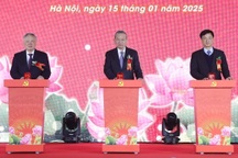 Tổng Bí thư Tô Lâm nhấn nút khởi công dự án Nhà khách Hồ Tây