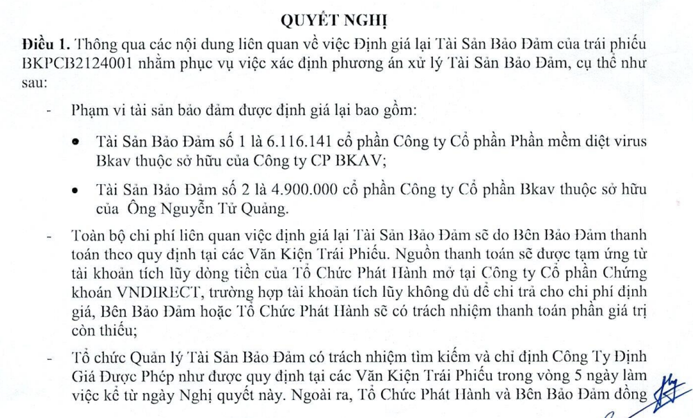 Công ty của ông Nguyễn Tử Quảng bán tài sản bảo đảm để xử lý nợ trái phiếu - 1