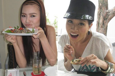 Khi “sao” mê mẩn món ốc