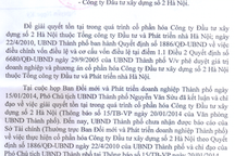 UBND TP Hà Nội chỉ đạo khẩn trương cổ phần hoá dứt điểm tại HACINCO