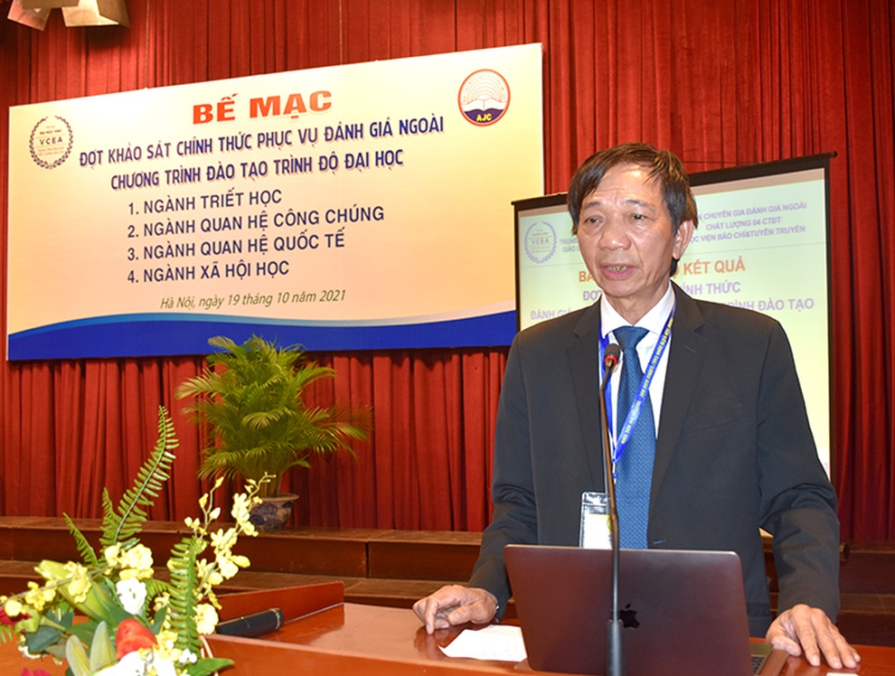 Hoàn tất khảo sát đánh giá ngoài tại Học viện Báo chí và Tuyên truyền - 1 Hoàn tất khảo sát đánh giá ngoài tại Học viện Báo chí và Tuyên truyền - 1