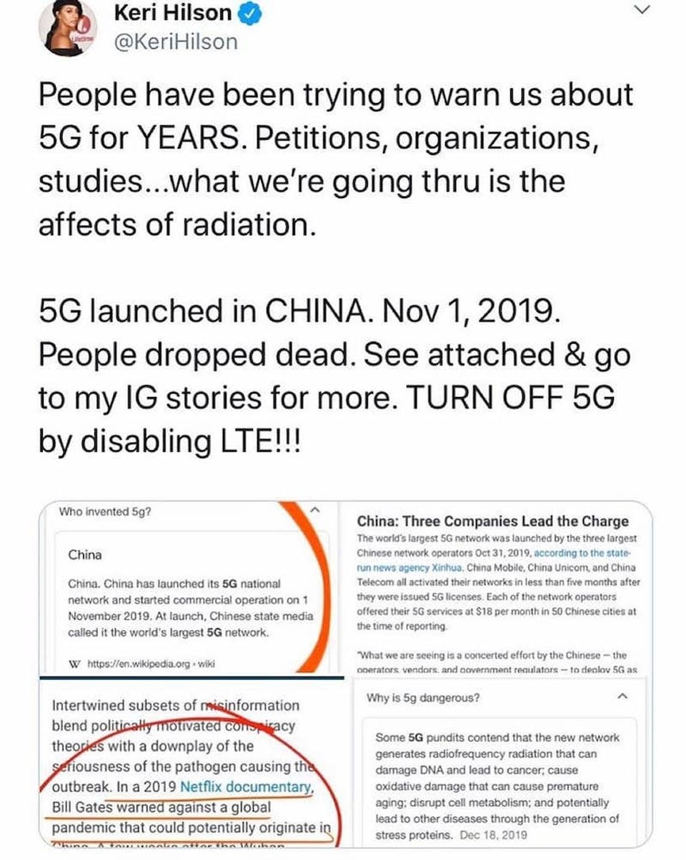 Thuyết âm mưu khiến người dân Anh đốt phá trạm phát sóng 5G - 2 Thuyết âm mưu khiến người dân Anh đốt phá trạm phát sóng 5G - 2