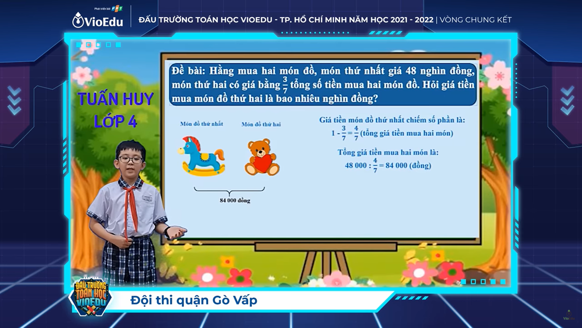 Bất ngờ với tài năng của thí sinh Đấu trường toán học TPHCM - 1 Bất ngờ với tài năng của thí sinh Đấu trường toán học TPHCM - 1