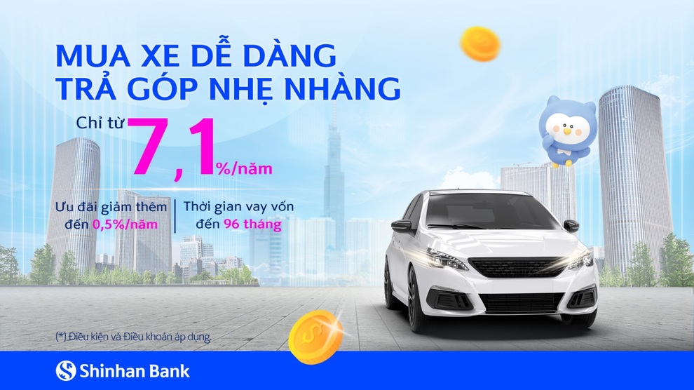 Ngân hàng Shinhan ưu đãi gói vay mua xe điện, cùng khách hàng xây dựng lối sống xanh - 2 Ngân hàng Shinhan ưu đãi gói vay mua xe điện, cùng khách hàng xây dựng lối sống xanh - 2