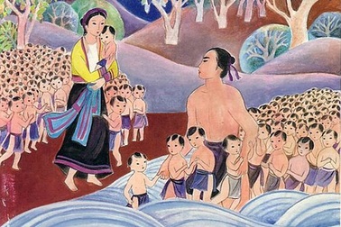 "Lạc Long Quân và Âu Cơ" sánh vai cùng lịch sử nhân loại