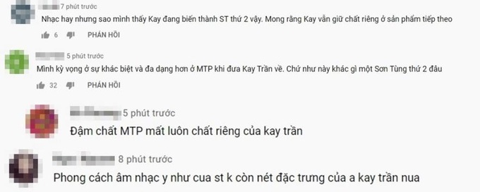 Kay Trần lên sóng ngày trở lại, dân mạng nhận xét ''bản sao'' Sơn Tùng - Ảnh 3.