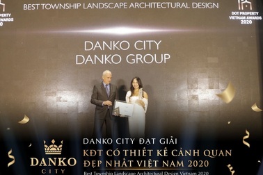 Danko City bất ngờ giành giải thưởng KĐT có thiết kế cảnh quan đẹp nhất Việt Nam