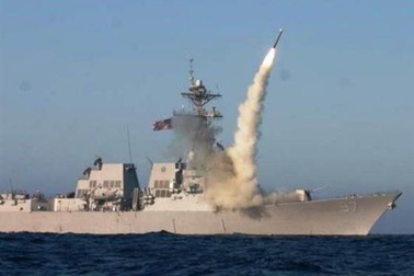 Mỹ bắt đầu không kích IS tại Syria