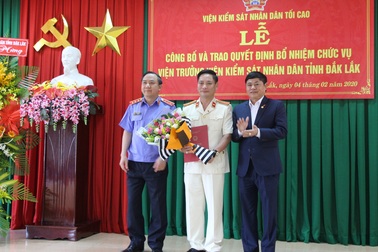 Đắk Lắk có Viện trưởng VKSND mới