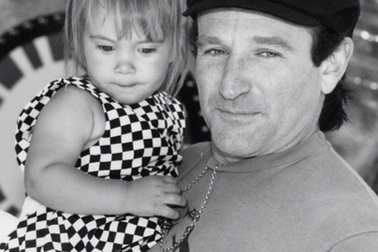 Robin Williams đăng ảnh con gái lên trang cá nhân trước khi chết