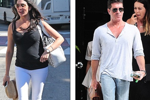 Simon Cowell tái hợp với bạn gái mang bầu 