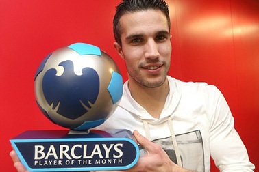 Van Persie và Villas-Boas xuất sắc nhất Premier League tháng 12/2012