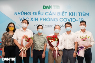 Giao lưu trực tuyến: Những điều cần biết khi tiêm vắc xin phòng Covid-19