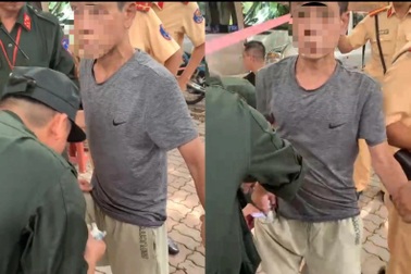 Vừa thấy CSGT, người đàn ông nuốt chửng gói heroin