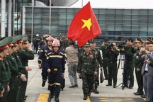 80 quân nhân Việt Nam lên đường hỗ trợ cứu nạn động đất tại Myanmar