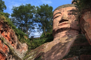 Tương truyền về tượng Phật khổng lồ từng 4 lần rơi lệ