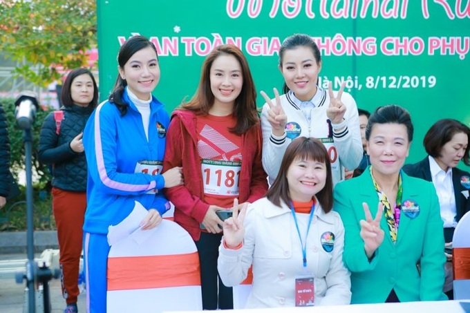 Lương Giang, Hồng Diễm, Thanh Hương tham gia Mottainai Run 2019
