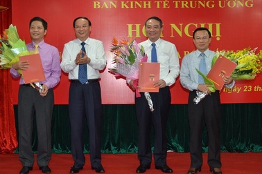 Bộ Chính trị bổ nhiệm Phó Trưởng Ban Kinh tế Trung ương