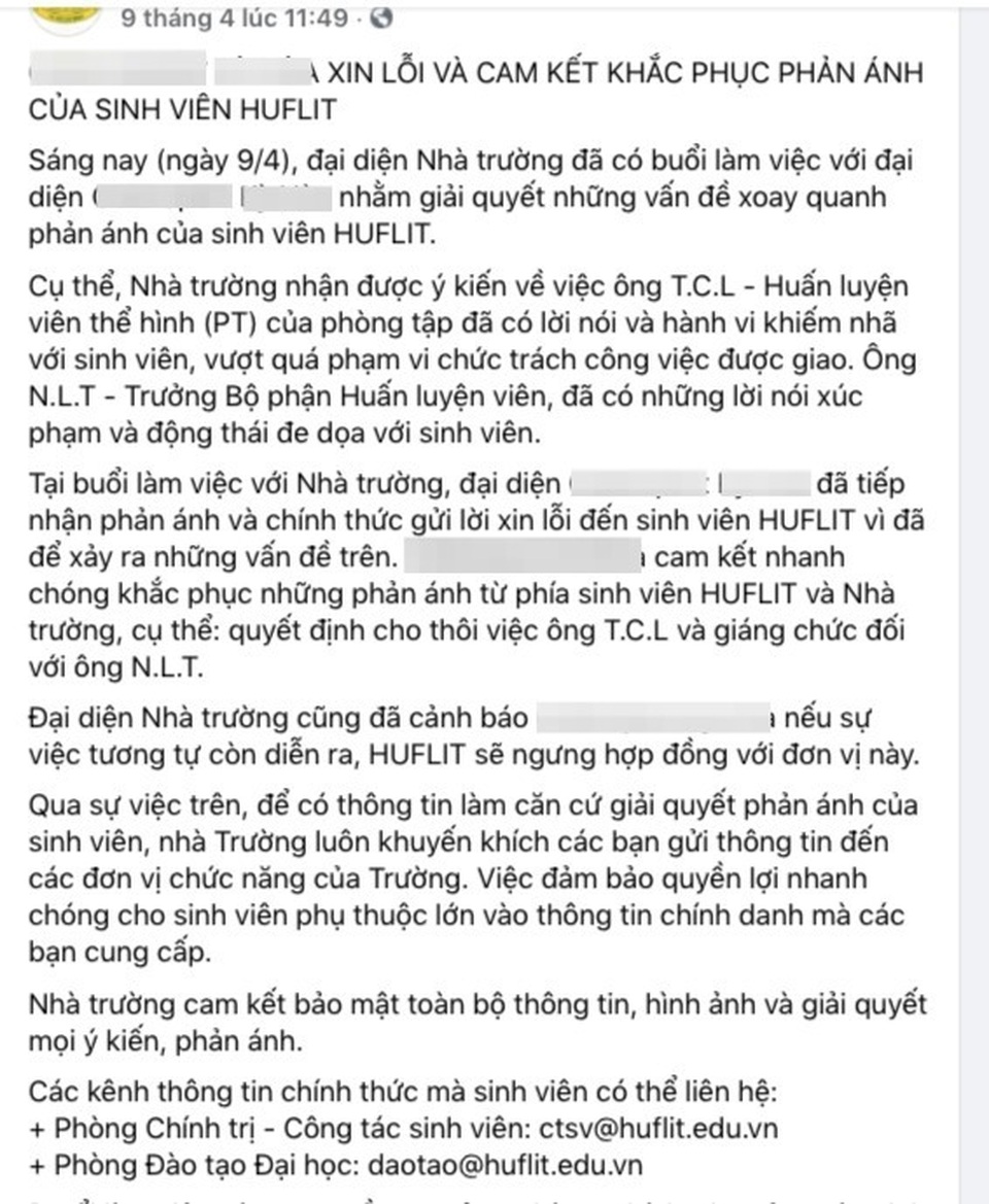 Gạ gẫm nữ sinh viên đi karaoke, huấn luyện viên thể hình mất việc - 2 Gạ gẫm nữ sinh viên đi karaoke, huấn luyện viên thể hình mất việc - 2