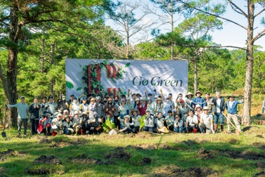 Colline Dalat tiếp nối hành trình Go Green 2026 tại Lang Biang