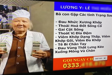 Vì sao quảng cáo "bà con gọi cho tôi trị xương khớp" tràn ngập YouTube?