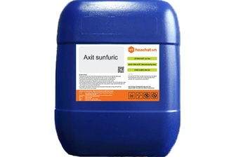 100 can axit sunfuric bị lũ cuốn trôi nguy hiểm thế nào nếu xử lý sai cách?
